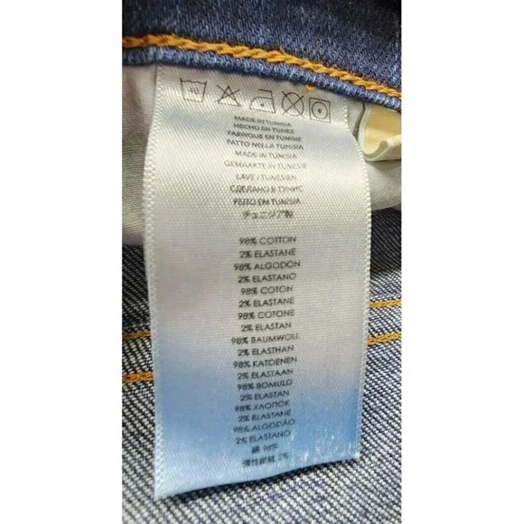 MICHAEL KORS BLUE JEANS SIZE 29, INSEAM 31.5" - Picture 8 of 8